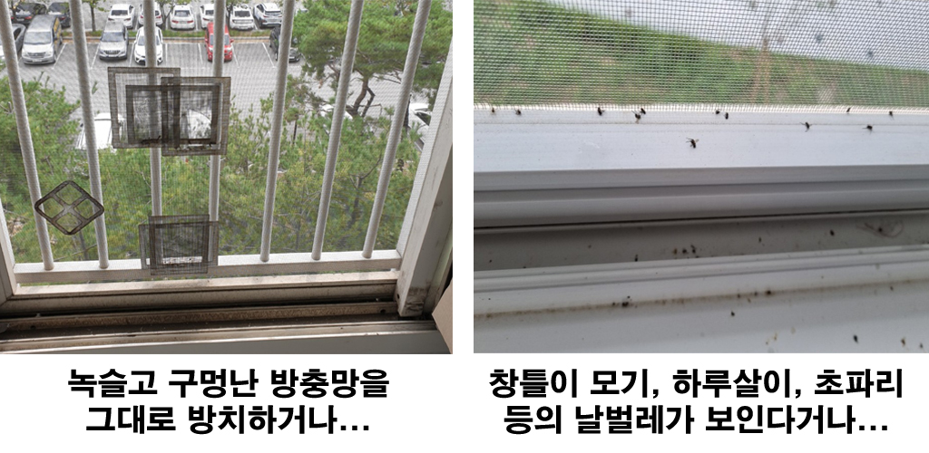 부산 방충망을 교체해야 하는 이유